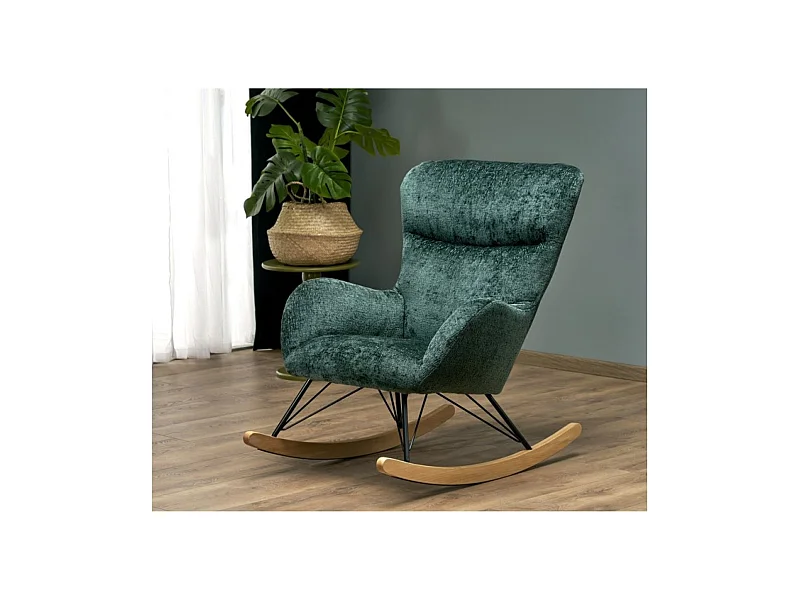 Schaukelsessel Castro/Grün