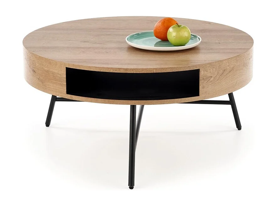 Couchtisch Camila/MDF/Metall/Braun