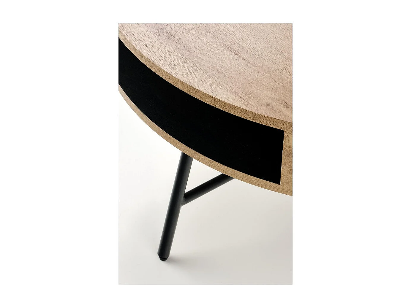 Couchtisch Camila/MDF/Metall/Braun