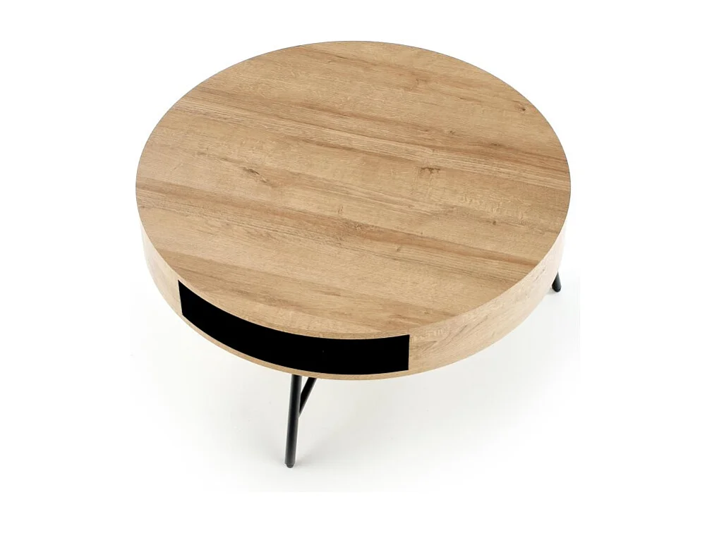 Couchtisch Camila/MDF/Metall/Braun