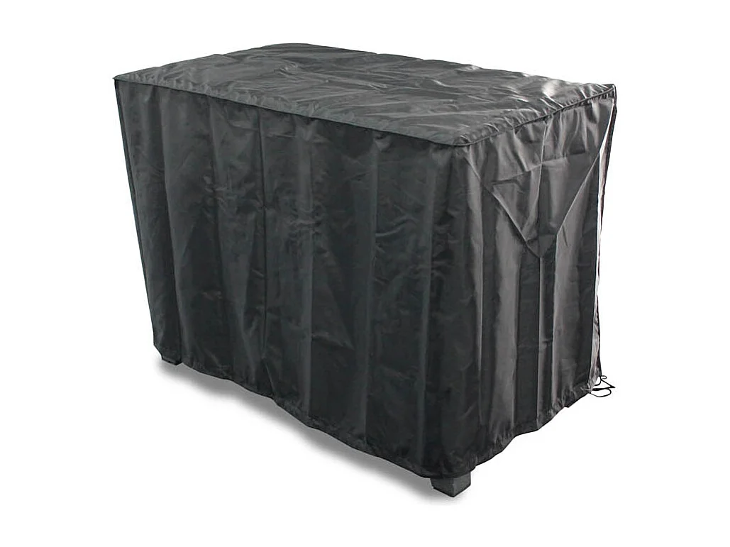 Console extensible aluminium 2-12pl + housse ALLOY