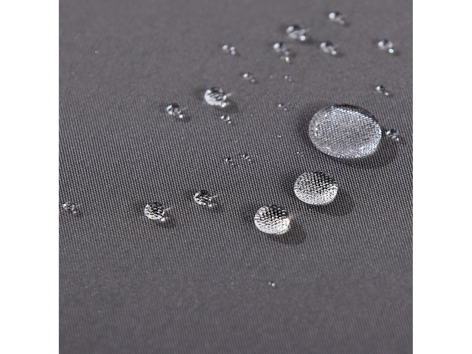 Salón de jardín panorámico 8 plazas de resina tejida negra y gris MARBELLA