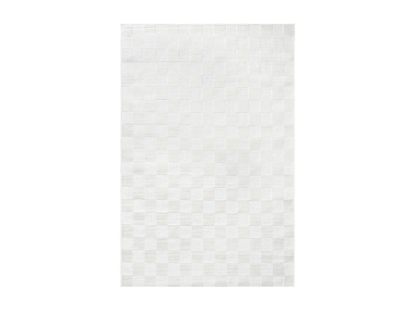 Tapis d'extérieur - 114x170cm - Blanc - Réversible - 100% polypropylène - 1350gr / m² - SYDNEY