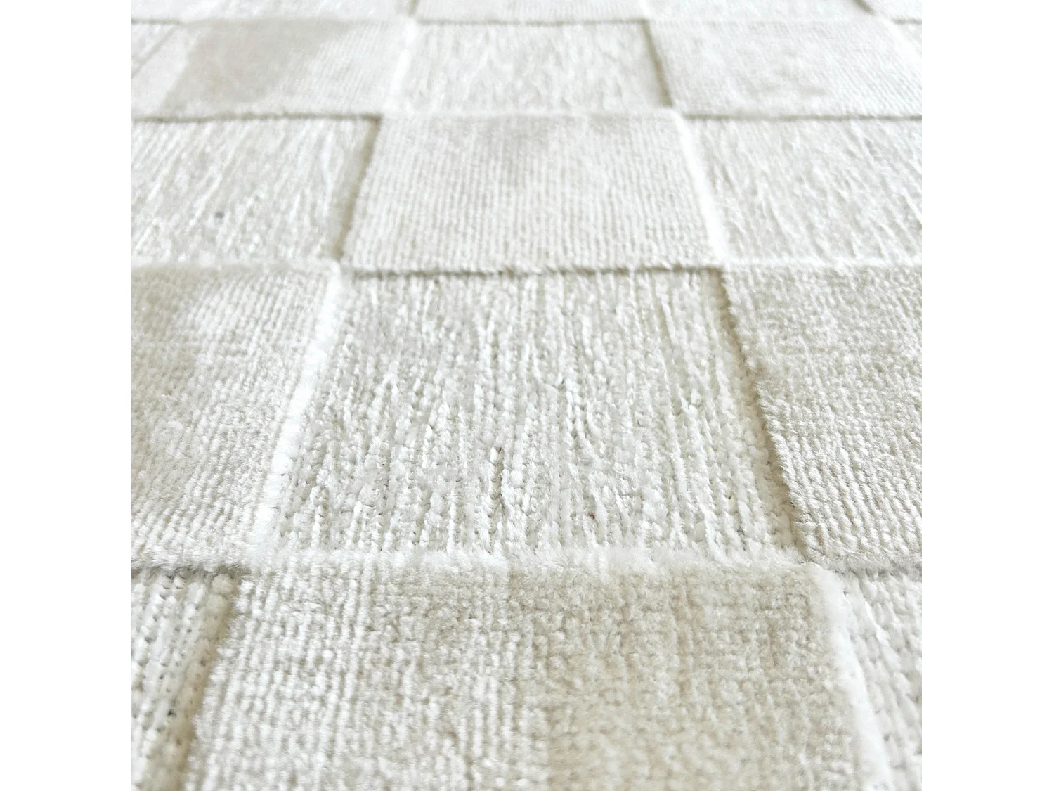 Tapis d'extérieur - 190x290cm - Blanc - Réversible - 100% polypropylène - 1350gr / m² - SYDNEY
