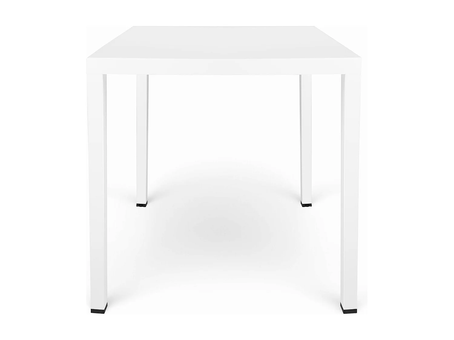 Tavolo da esterno 70×70 cm tavolo da giardino bianco – Alan