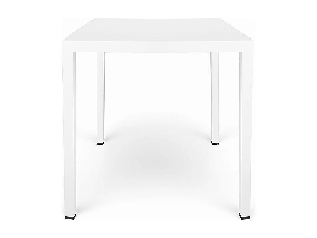Tavolo da esterno 70×70 cm tavolo da giardino bianco – Alan