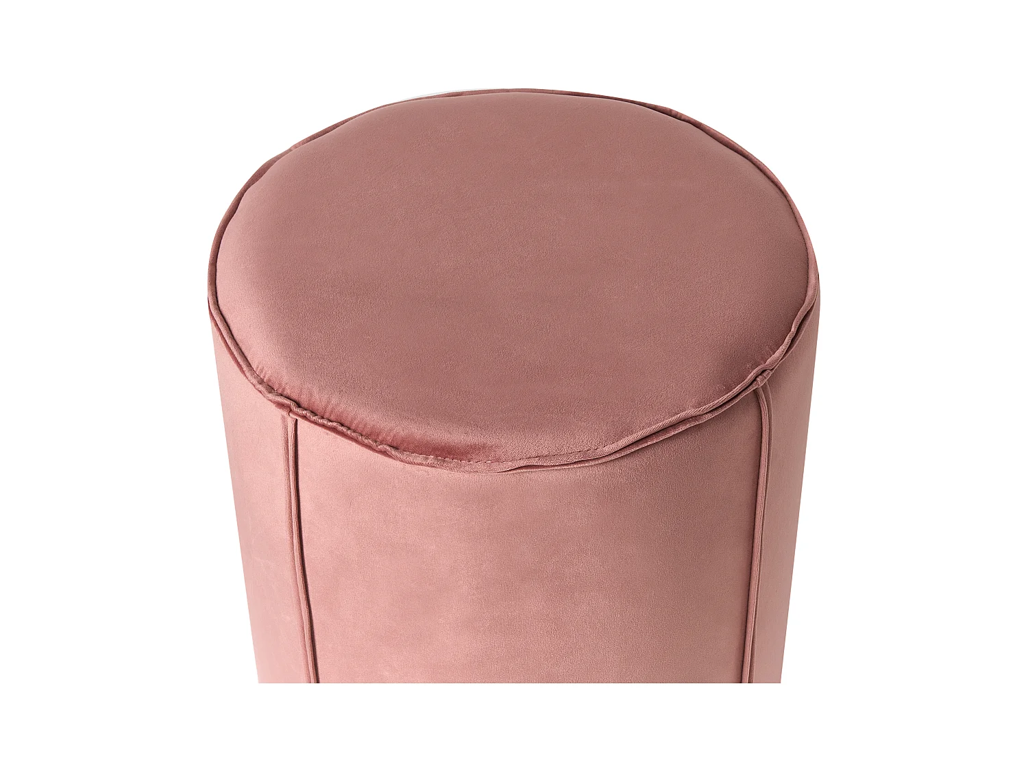 Puf SEDONA Terciopelo Rosa 40 cm 40 cm 43 cm