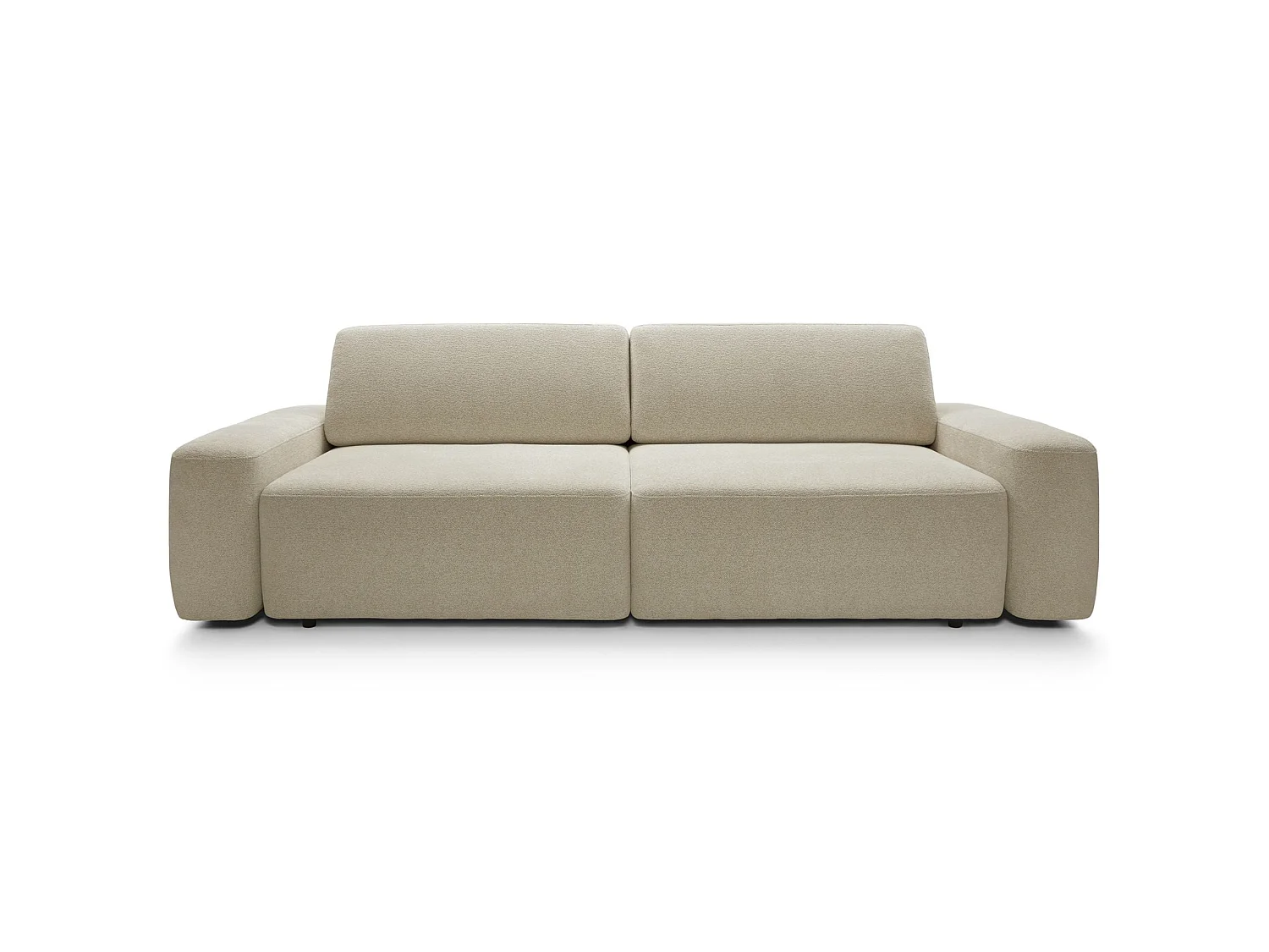 3-zits slaapbank - beige chenille - BALEO