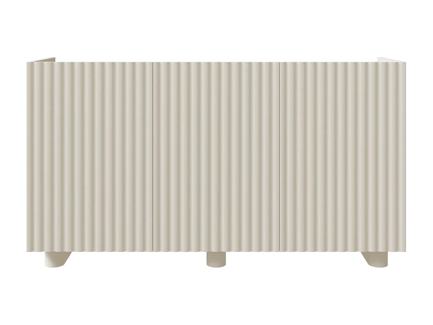 Buffet 3 portes - 144 cm - grège - FIORRA