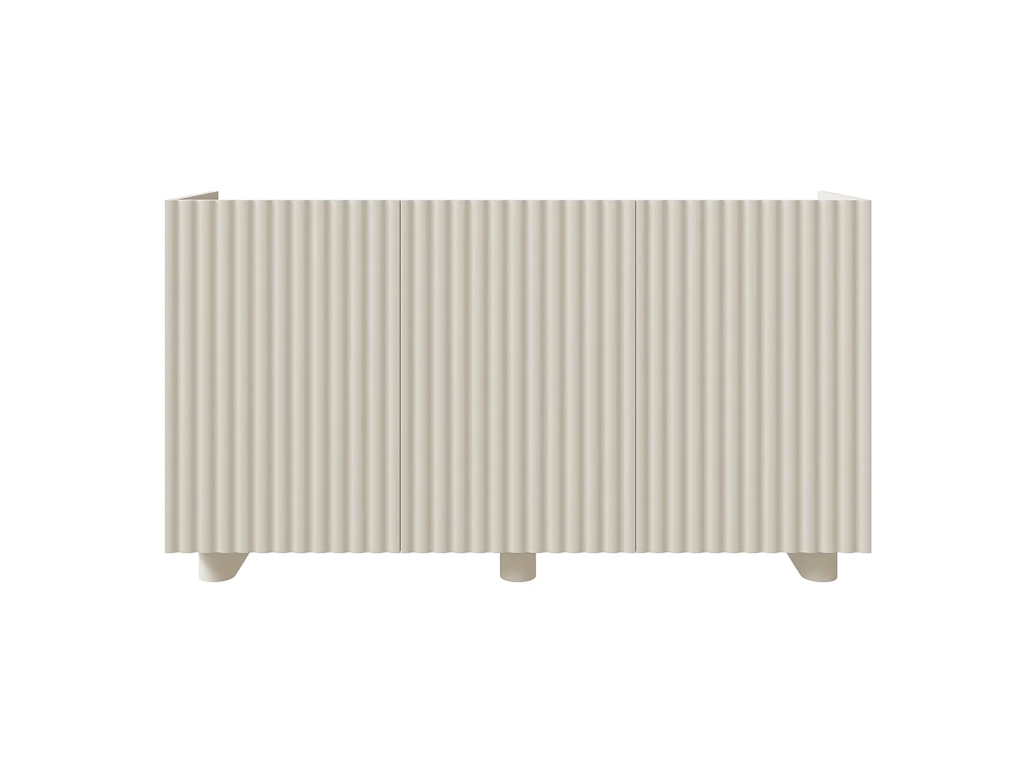 Buffet 3 portes - 144 cm - grège - FIORRA