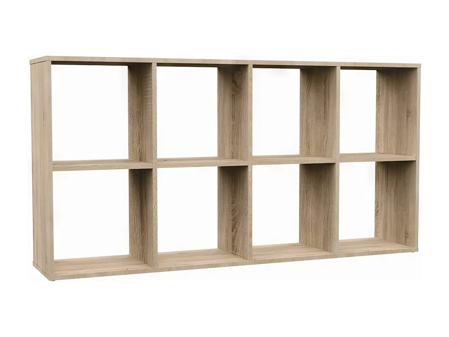 Étagère avec 8 étagères - 147 cm - Chêne Sonoma - MALAX