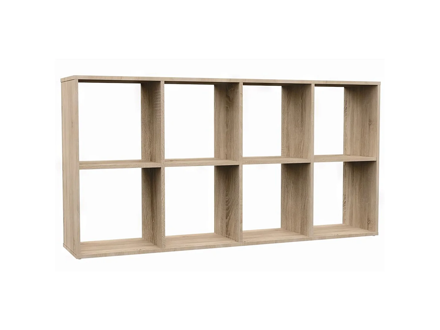Étagère avec 8 étagères - 147 cm - Chêne Sonoma - MALAX