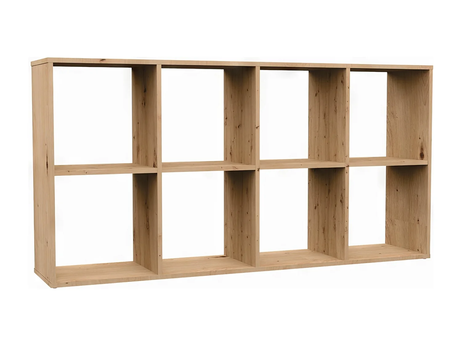 Étagère avec 8 étagères - 147 cm - chêne artisanal - MALAX