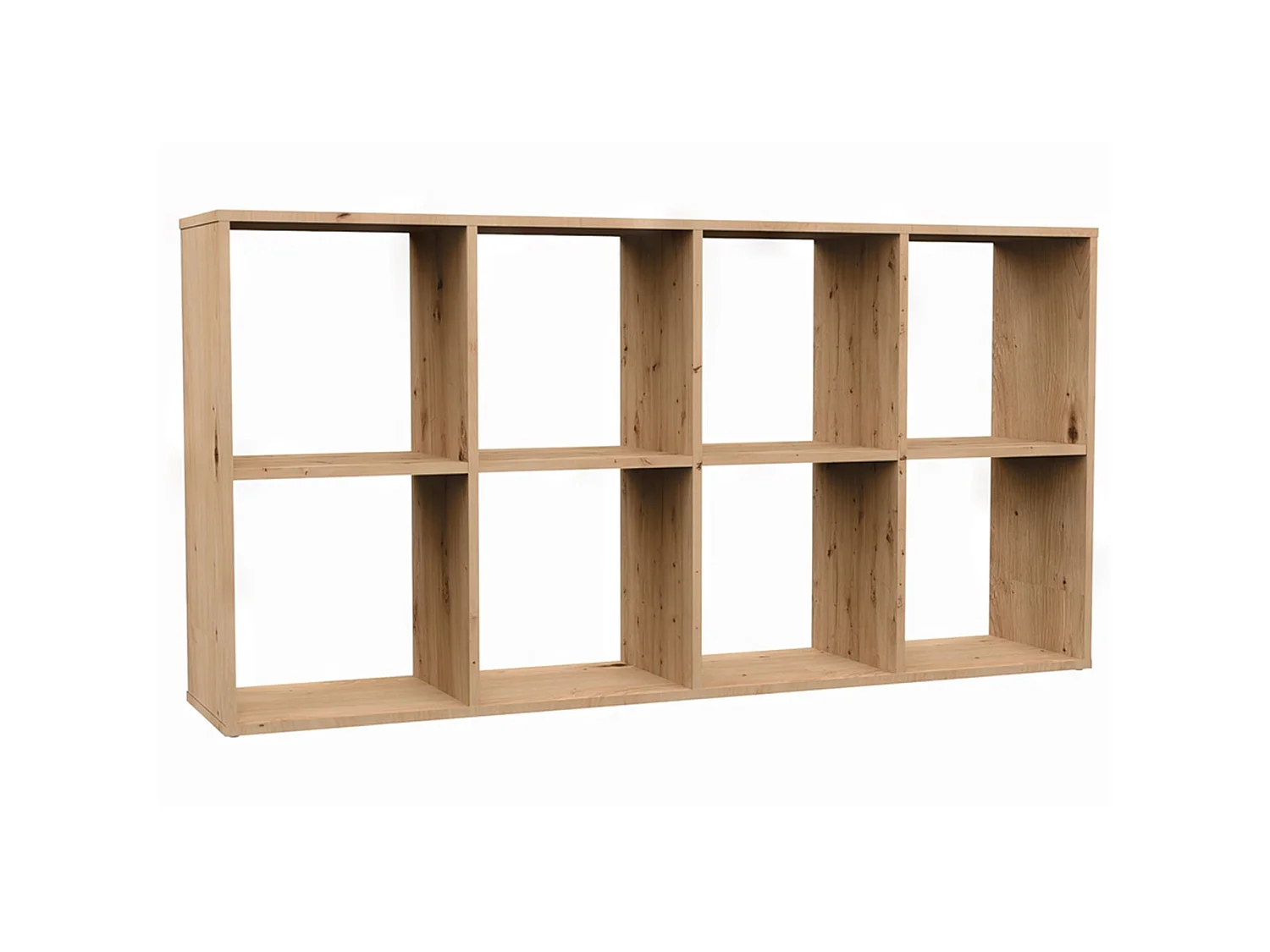 Étagère avec 8 étagères - 147 cm - chêne artisanal - MALAX