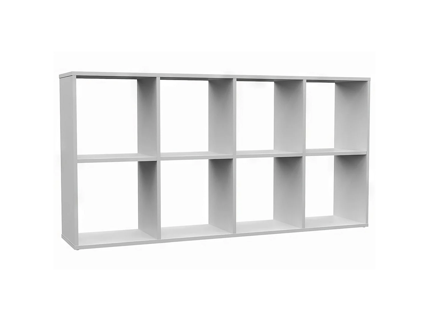 Étagère avec 8 étagères - 147 cm - blanc- MALAX