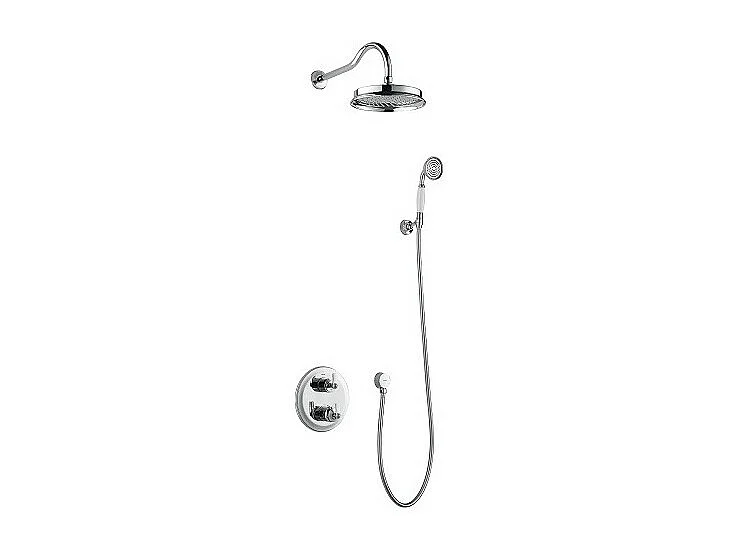 Robinet douche encastrable rétro Paini Lady's chrome
