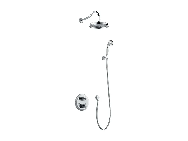 Robinet douche encastrable rétro Paini Lady's chrome
