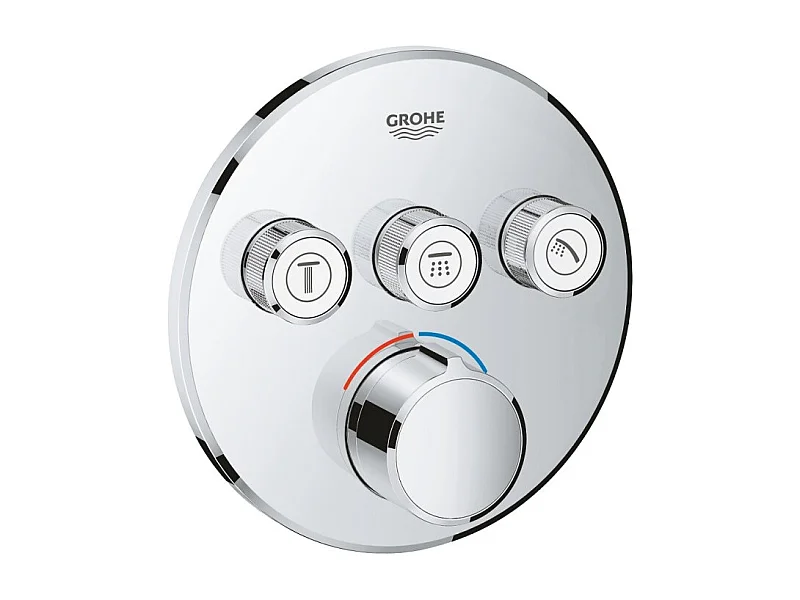 GROHE - Mezclador empotrado Grohtherm SmartControl 3 salidas