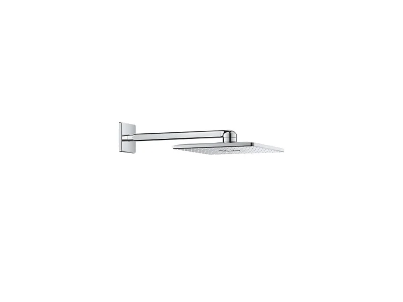 Columna de ducha empotrada termostática GROHE Grotherm SmartControl con teleducha cromada Euphoria Cube