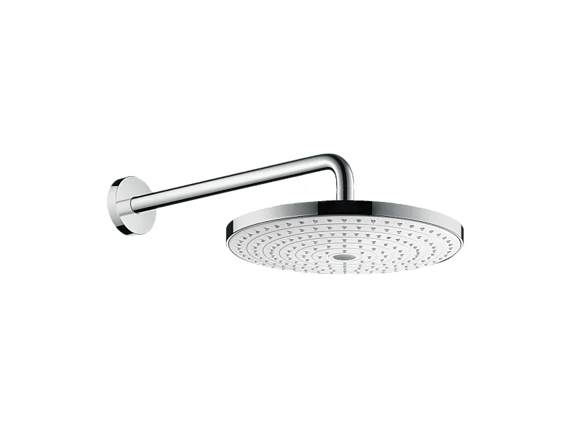 HANSGROHE Douche de tête Raindance Select S 300 2 jets avec bras de douche blanc chromé