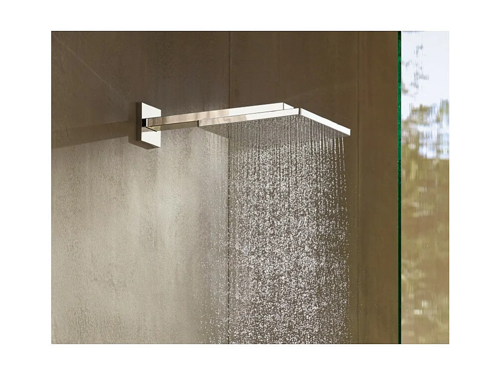 HANSGROHE Douche de tête Raindance E 300 1 jet EcoSmart 9 l min avec bras de douche chromé