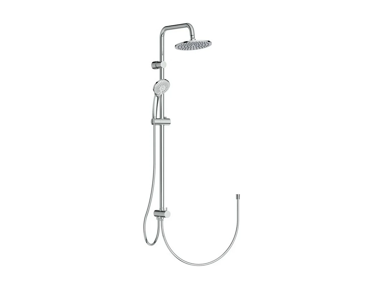 Colonne de douche ou bain douche sans mitigeur IDEAL STANDARD Idealrain chrome