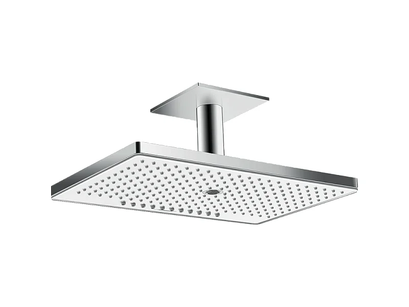 HANSGROHE Douche de tête Rainmaker Select 460 3 jets avec raccord plafond blanc chromé
