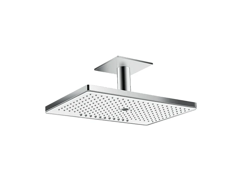 HANSGROHE Douche de tête Rainmaker Select 460 3 jets avec raccord plafond blanc chromé