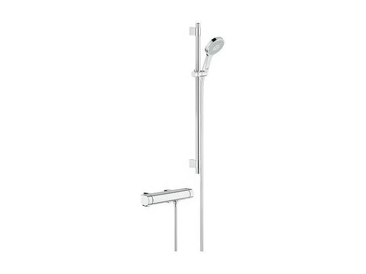 GROHE - Grohtherm 2000 Mezclador termostático de 1/2" con set de ducha de 4 chorros