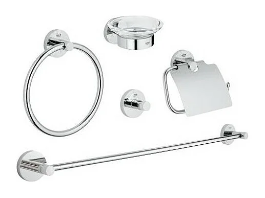GROHE - Set accessoires Essentials 40344001, chrome