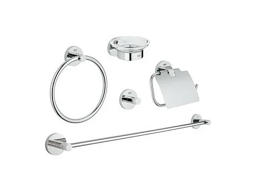 GROHE - Set accessoires Essentials 40344001, chrome