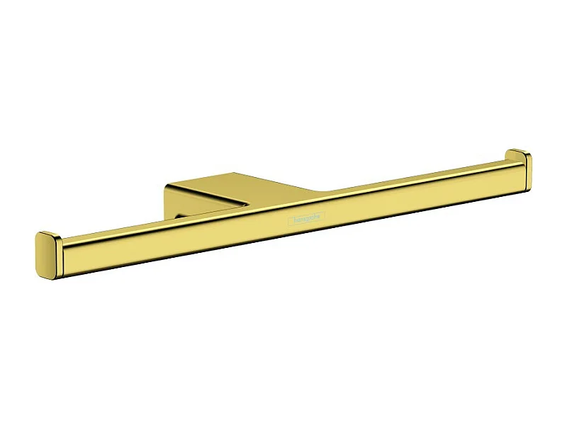 HANSGROHE Portarrollos doble 300 mm aspecto dorado pulido AddStoris