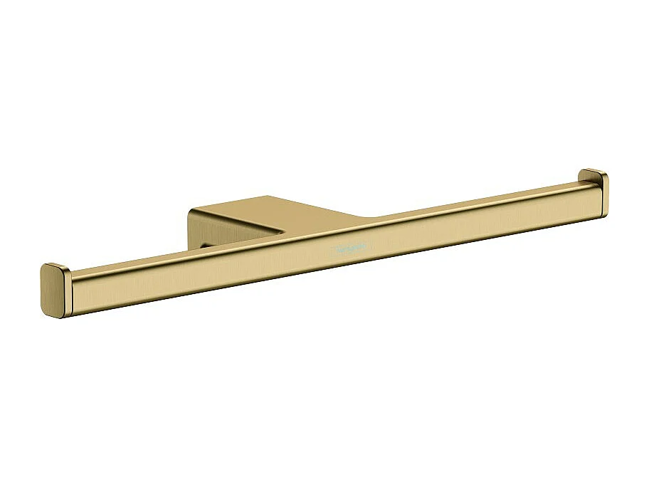 HANSGROHE Porte-papier double 300 mm bronze brossé AddStoris