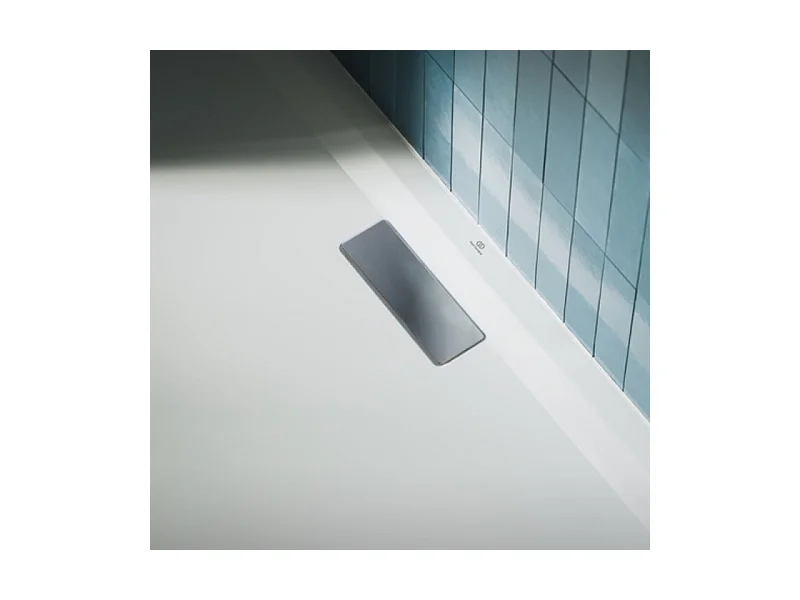 IDEAL STANDARD Receveur antidérapant 140 X 100 Ultra Flat New acrylique rectangle blanc