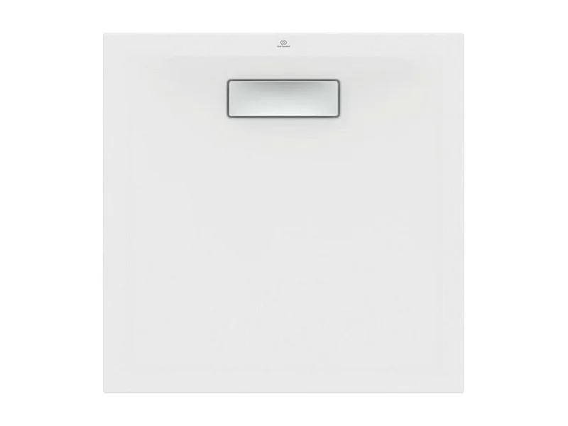 IDEAL STANDARD Receveur  100 X 100 Ultra Flat New acrylique carre blanc bonde incluse