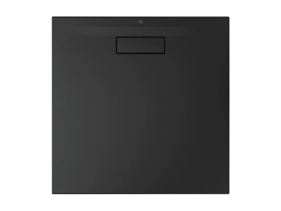 IDEAL STANDARD Receveur  90 X 90 Ultra Flat New acrylique carre noir mat