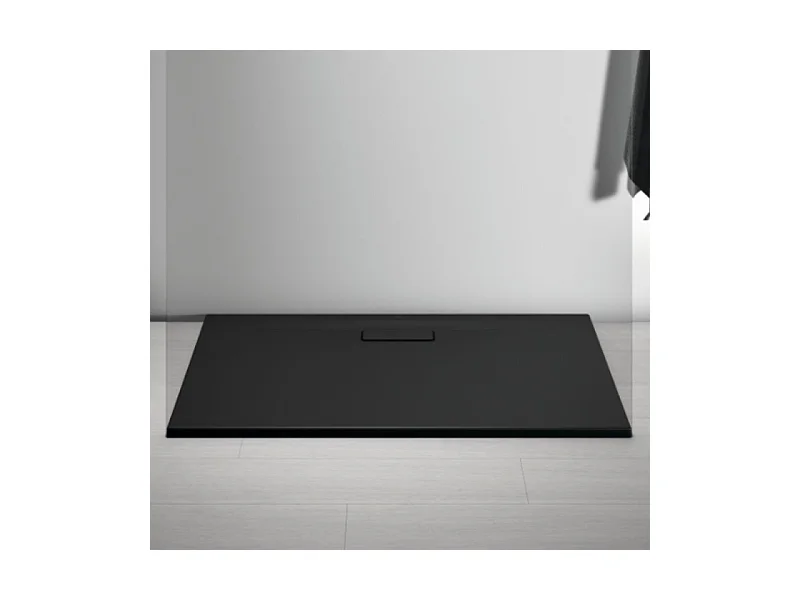 IDEAL STANDARD Receveur  120 X 70 Ultra Flat New acrylique rectangle noir mat