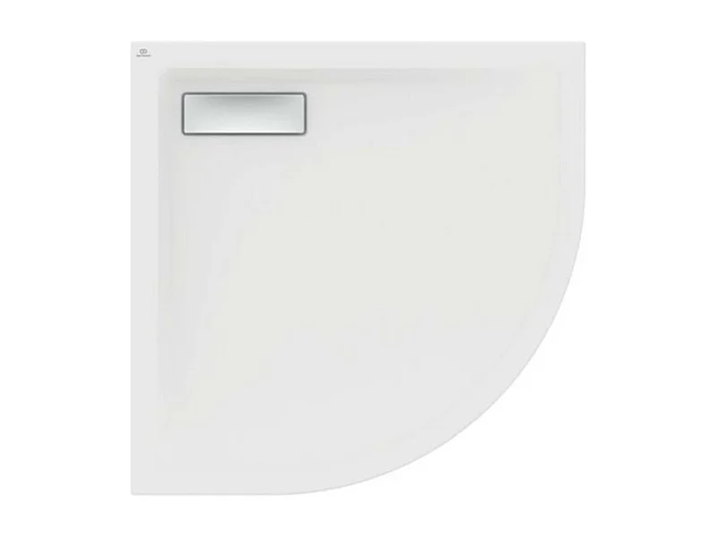 IDEAL STANDARD Receveur  80 X 80 Ultra Flat New acrylique quart de rond blanc