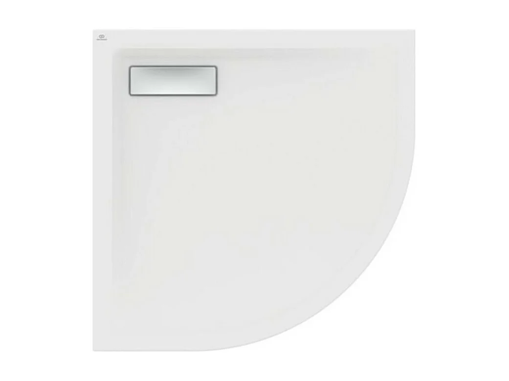 IDEAL STANDARD Receveur  80 X 80 Ultra Flat New acrylique quart de rond blanc