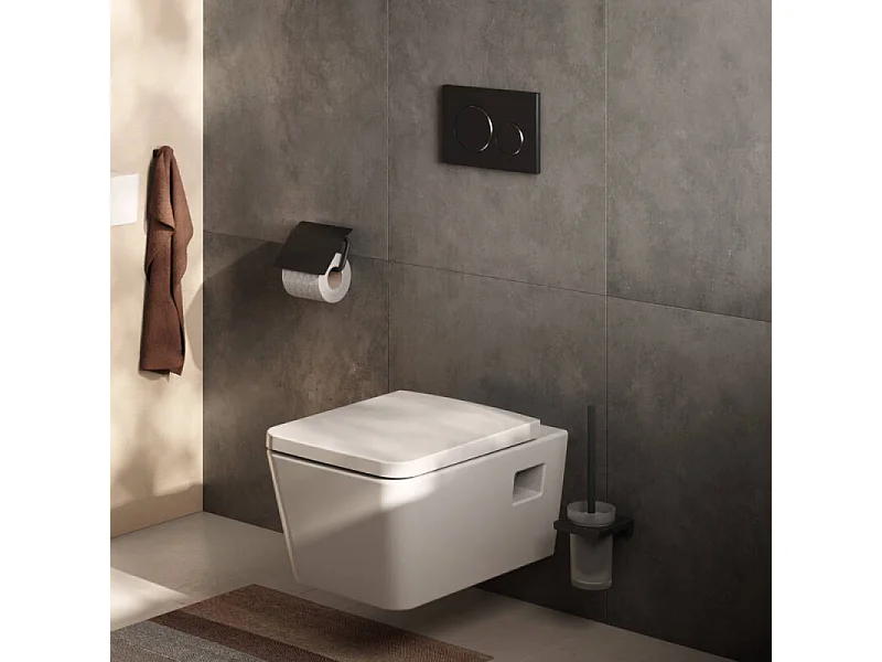 Cuvette WC suspendu sans bride HANSGROHE EluPura Original Q avec abattant