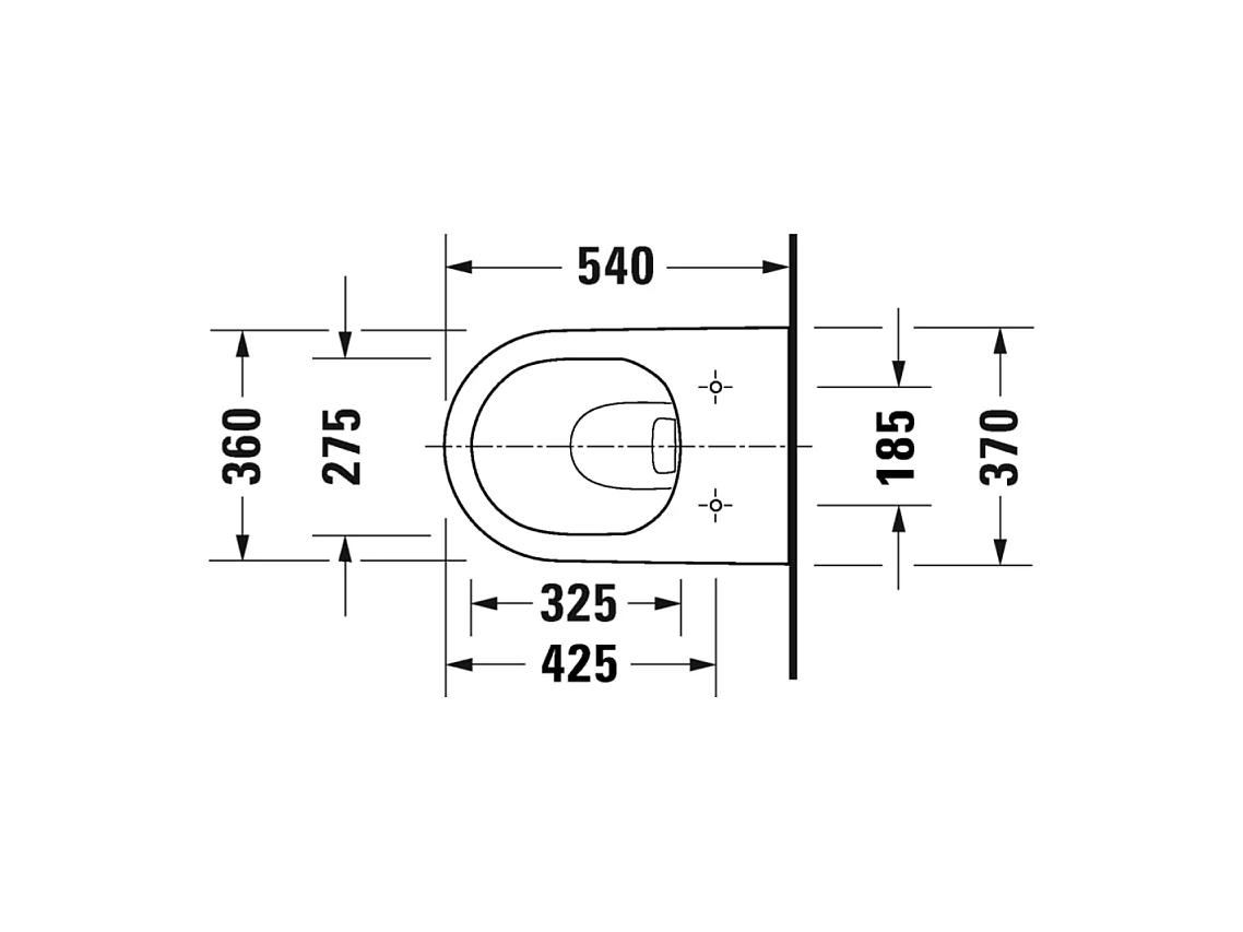 Pack WC suspendu sans bride DURAVIT D-Neo avec abattant frein de chute + bati support SIAMP + Plaque chromée + Tabouret