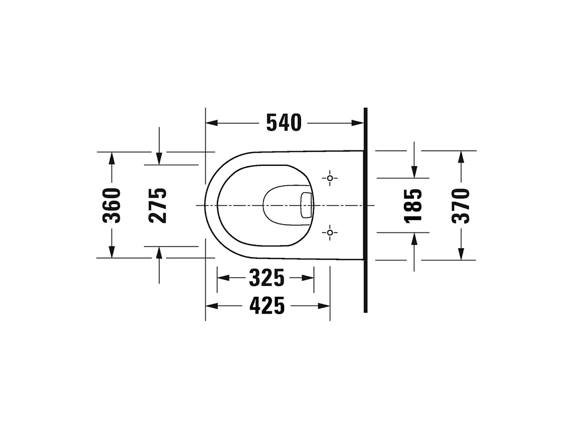 Pack WC suspendu sans bride DURAVIT D-Neo avec abattant frein de chute + bati support SIAMP + Plaque chromée + Tabouret blanc