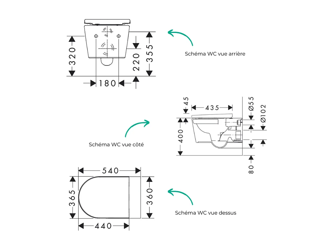 WC suspendu sans bride HANSGROHE EluPura Original S