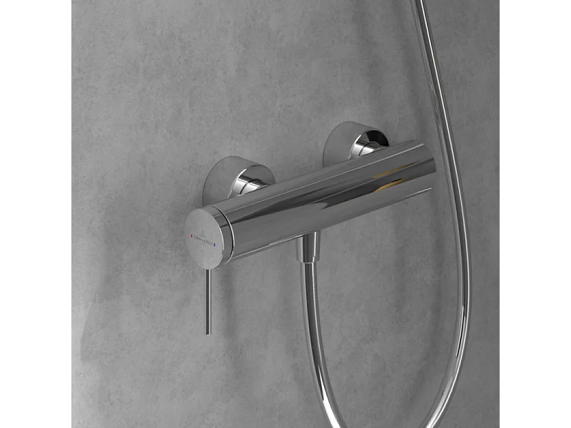 Mitigeur mécanique douche VILLEROY ET BOCH Loop & Friends Chrome