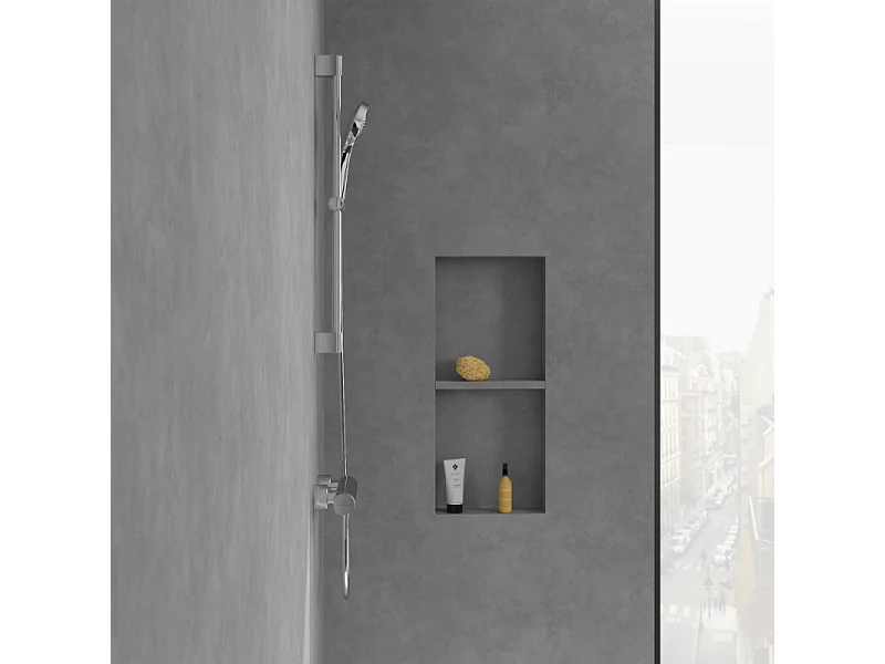 Mitigeur mécanique douche VILLEROY ET BOCH Loop & Friends Chrome