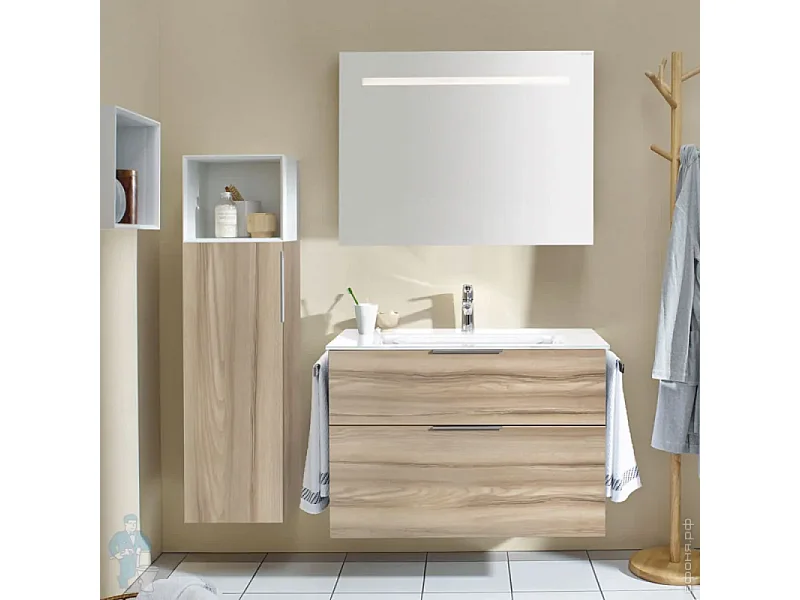 Miroir de salle de bain BURGBAD Olena 90 cm