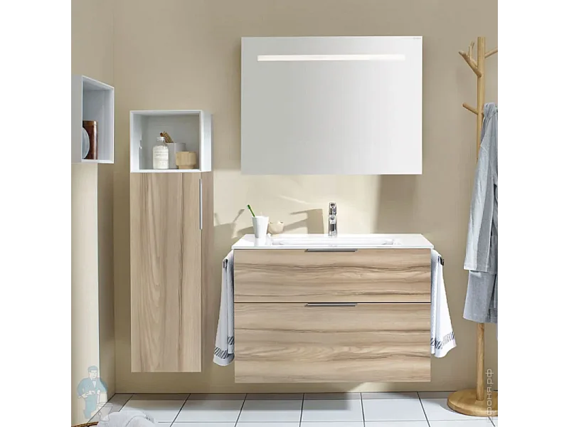 Miroir de salle de bain BURGBAD Olena 90 cm