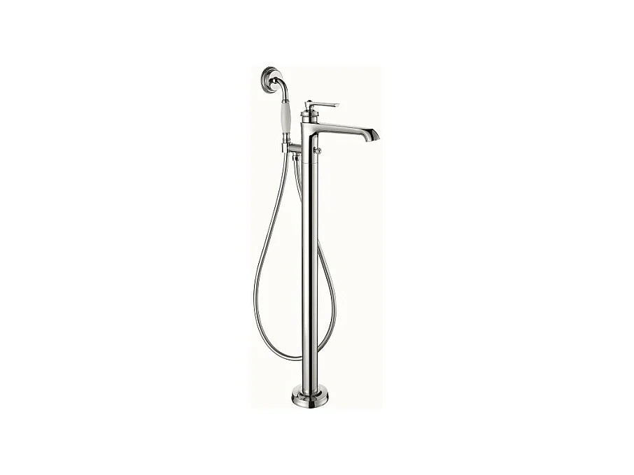 Mitigeur baignoire ilot rétro Paini Lady's chrome
