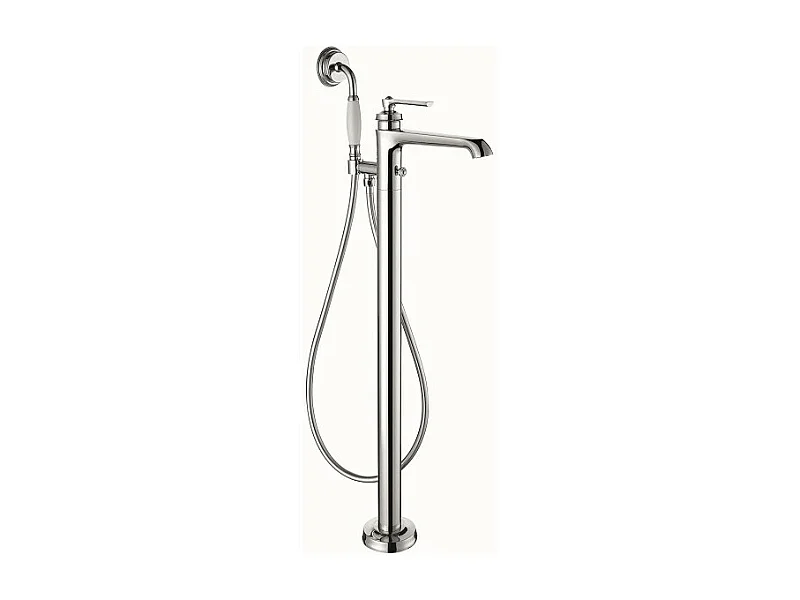 Mitigeur baignoire ilot rétro Paini Lady's chrome