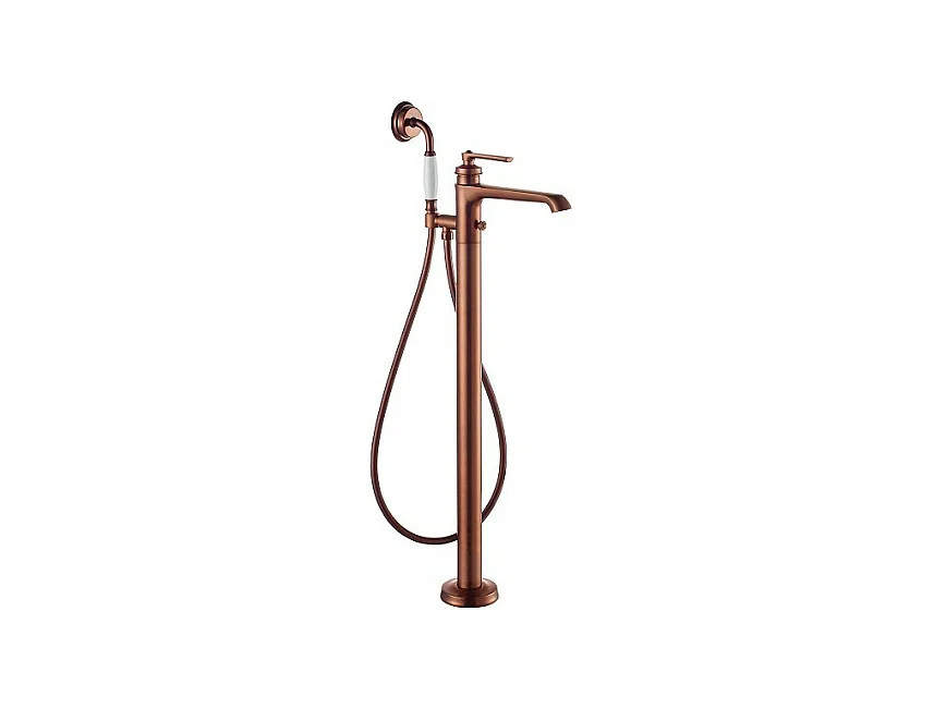 Mitigeur baignoire ilot rétro Paini Lady's auburn